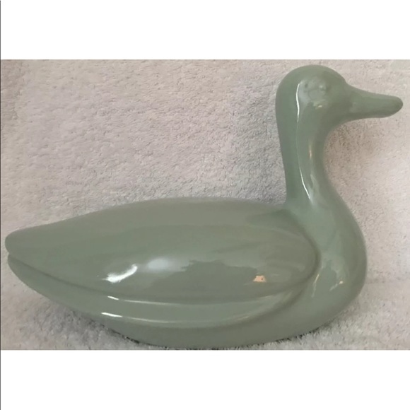 🦆Nora Fenton Deco Contempo Duck🦆Sage/Mint Green, Vintage & Original Owner - Picture 2 of 8